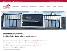 Tablet Screenshot of dachwinkel.de